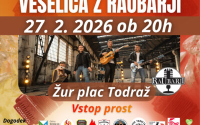Veselica z Raubarji 27.02.2026